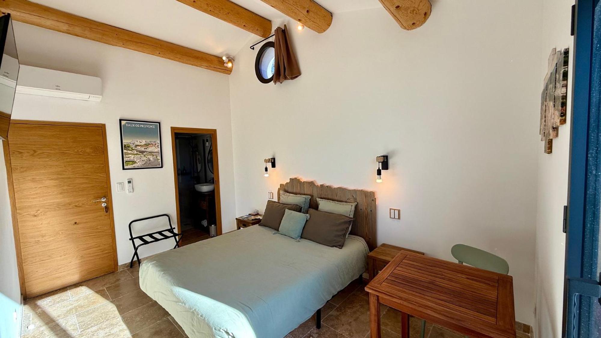 Bed and Breakfast Mas Campau Fontvieille Habitación foto